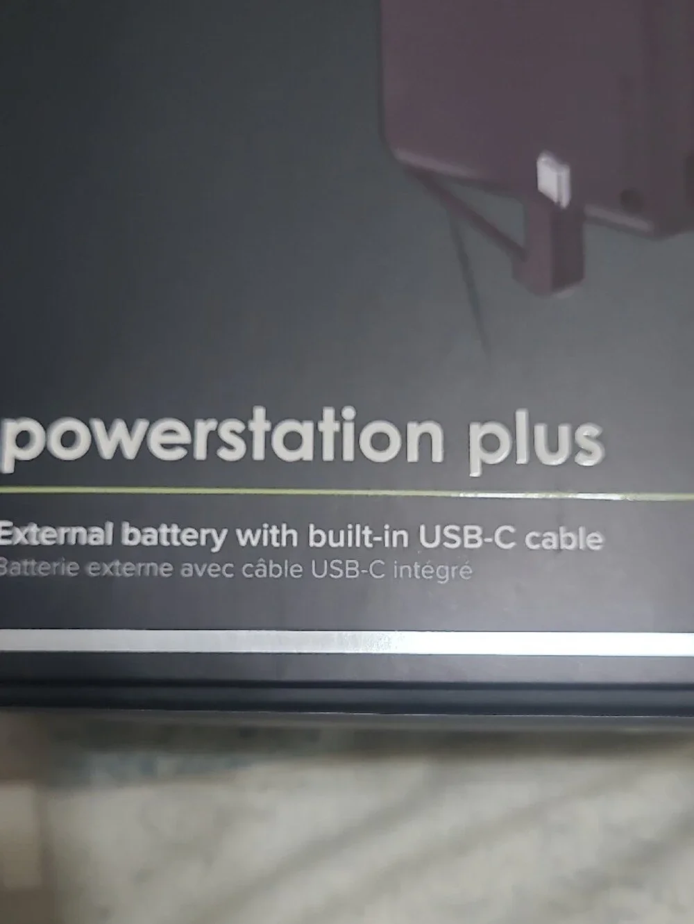 Mophie Powerstation Plus Portable Charger -Black +22HRS USB-C PD+ EXTRA USB PORT